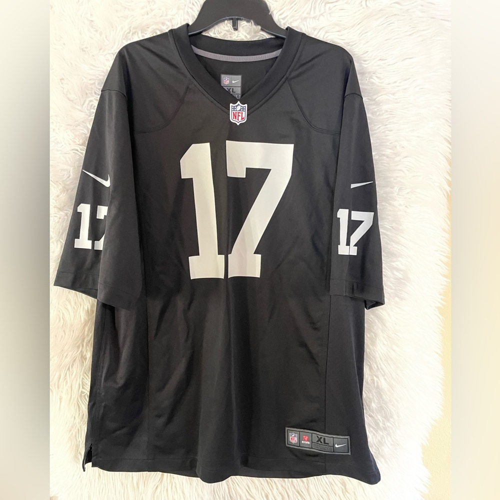 Las Vegas Raiders Davante Adams #17 Nike On Field Black Football Jersey. XL